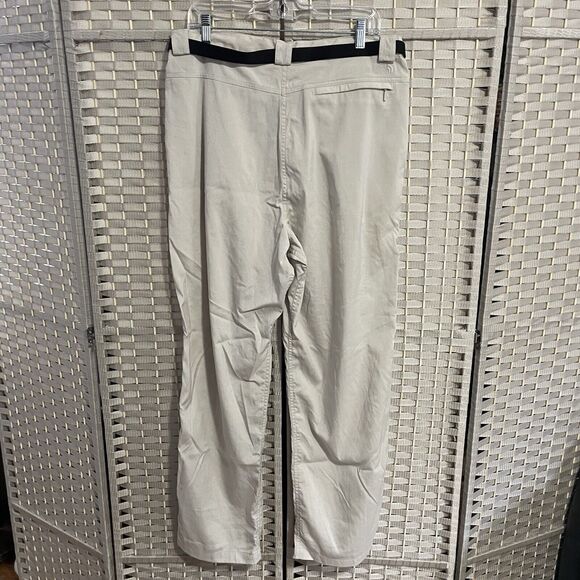 The North Face Women’s Tekware Guide Pants Size XL Khaki Belt Pockets Hiking NEW - Picture 2 of 12